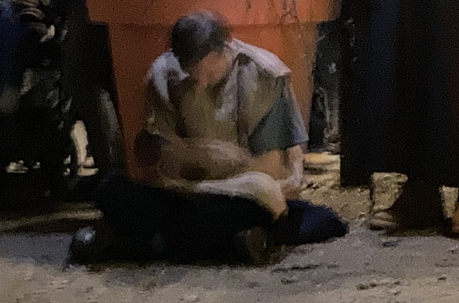 St. Martin und das Teilen des Mantels